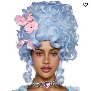 Marie Antoinette Wig - Blue